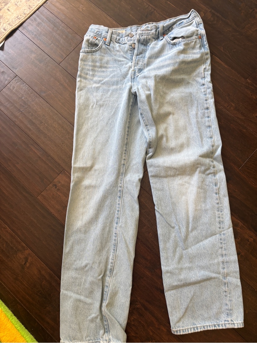 Levi's Light Blue Straight-Leg Women's Jeans